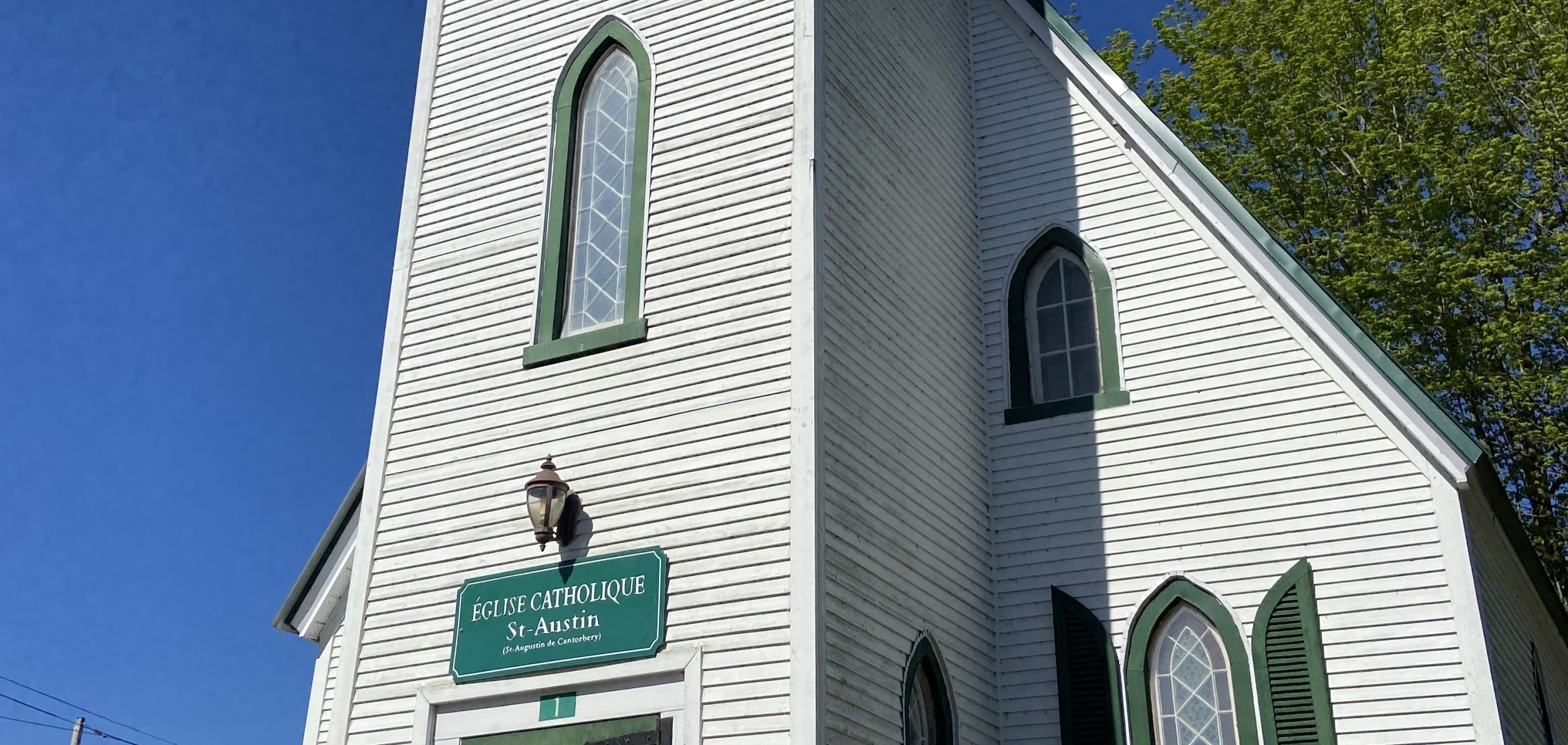 Église St-Austin, à la municipalité d'Austin